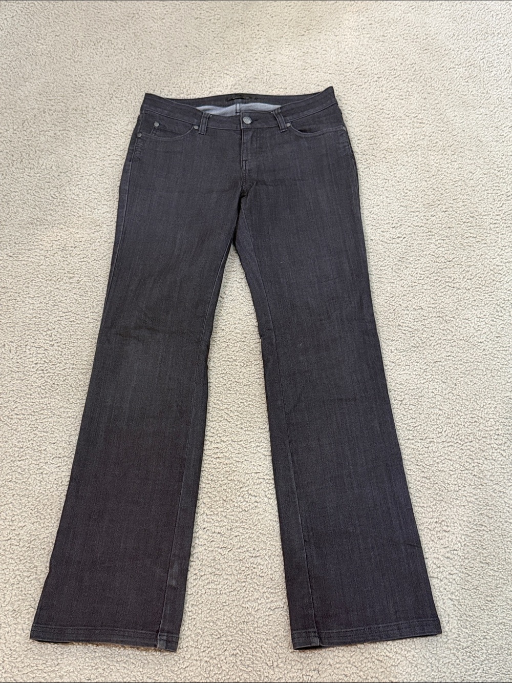prAna Women’s Jada Jean – Soft Stretch Dark Gray/Charcoal Bootcut  Size: 6/28
